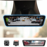 Model 3 Highland Stream Media Rearview Mirror Dual Channel Recorder Dashcam Rear View Mirror 8.2'