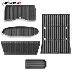 2024 Tesla Cybertruck TPE Floor Mats & Cargo Liners - Heavy Duty Protection - Tesla Interior Accessories > Floor Mat