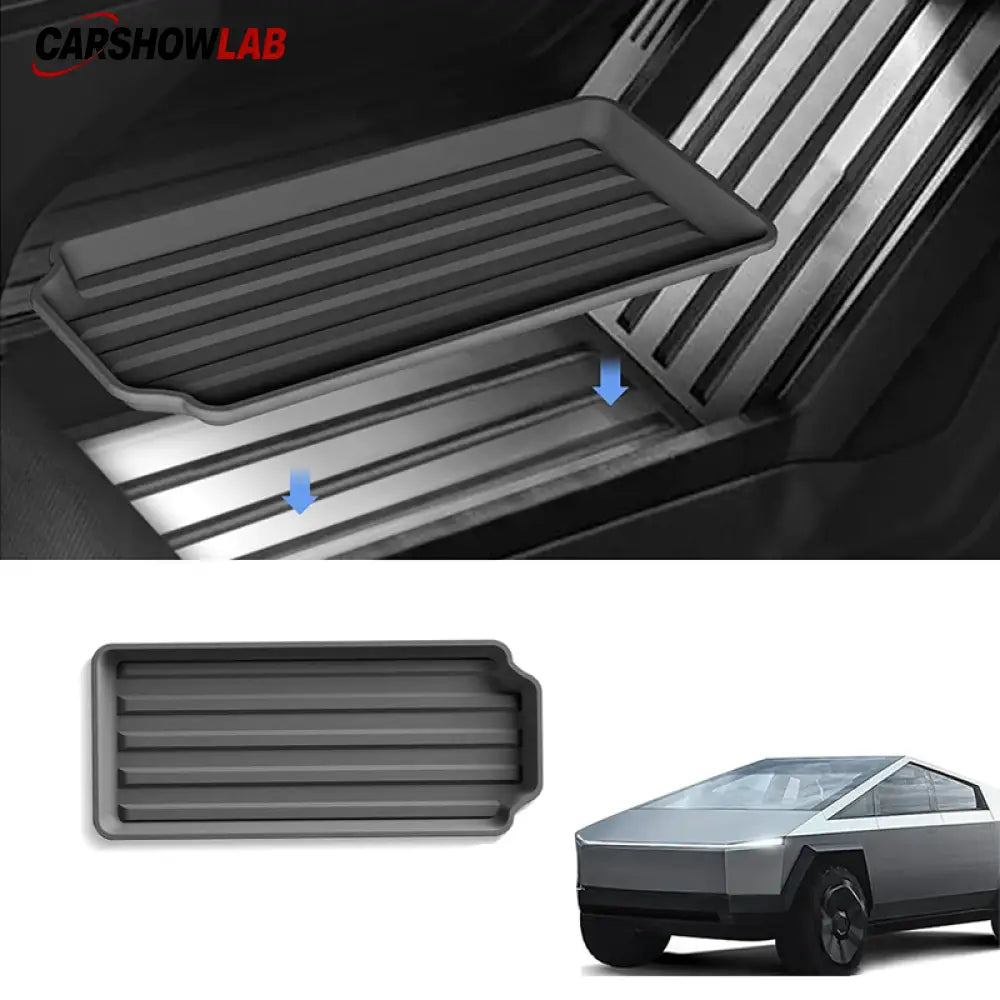 2024 Tesla Cybertruck TPE Floor Mats & Cargo Liners - Heavy Duty Protection - Tesla Interior Accessories > Floor Mat