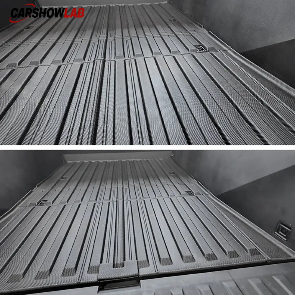 2024 Tesla Cybertruck TPE Floor Mats & Cargo Liners - Heavy Duty Protection - Tesla Interior Accessories > Floor Mat