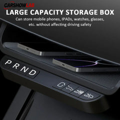 2024 Tesla Model 3 Highland Physical Gear Shift Button & Console Organizer - 2024+ Model 3 Highland - Tesla Interior