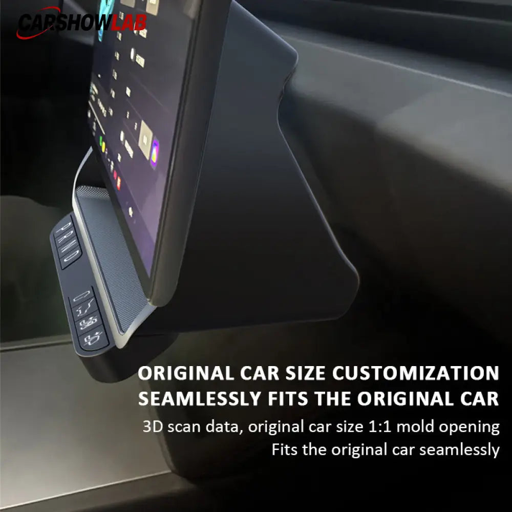 2024 Tesla Model 3 Highland Physical Gear Shift Button & Console Organizer - 2024+ Model 3 Highland - Tesla Interior
