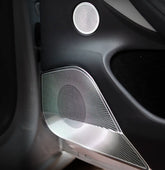 2024+ Tesla Model 3 Highland Stainless Steel Speaker & Air Vent Covers - Tesla Interior Accessories > Seat > Air Vent