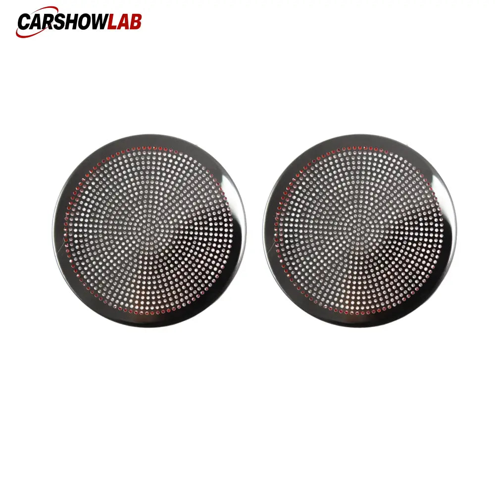 2024+ Tesla Model 3 Highland Stainless Steel Speaker & Air Vent Covers - Tesla Interior Accessories > Seat > Air Vent