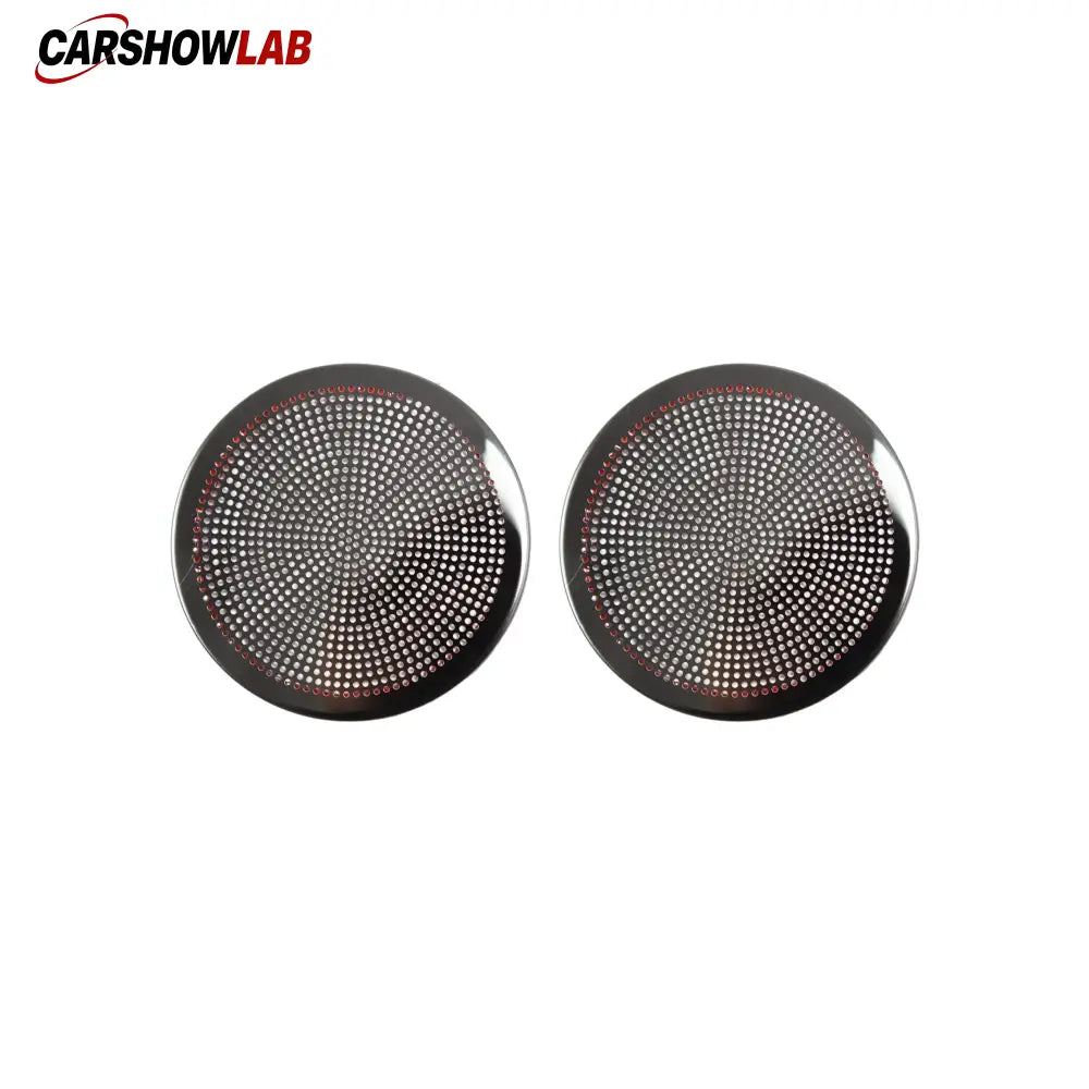 2024+ Tesla Model 3 Highland Stainless Steel Speaker & Air Vent Covers - Tesla Interior Accessories > Seat > Air Vent