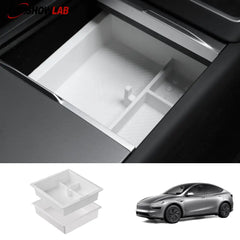 2025 Tesla Model Y Juniper Center Console Storage Box & Armrest Tray Set - Tesla Interior Accessories > Center Console