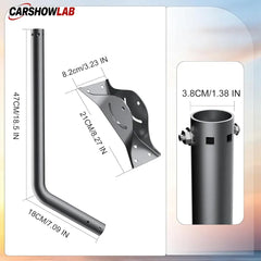 26’ Starlink Gen 3 Wall & Roof Mount | Adjustable Aluminum Satellite Bracket - Tesla Exterior Accessories > Starlink