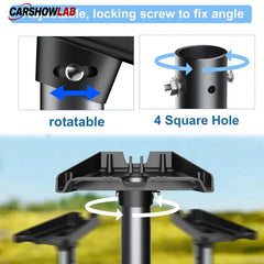 26’ Starlink Gen 3 Wall & Roof Mount | Adjustable Aluminum Satellite Bracket - Tesla Exterior Accessories > Starlink
