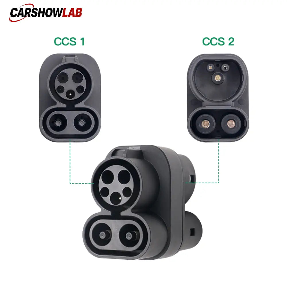 300A CCS1 to CCS2 EV Adapter - Fast DC Charging for CCS2 Electric Vehicles - Tesla Exterior Accessories > Charger