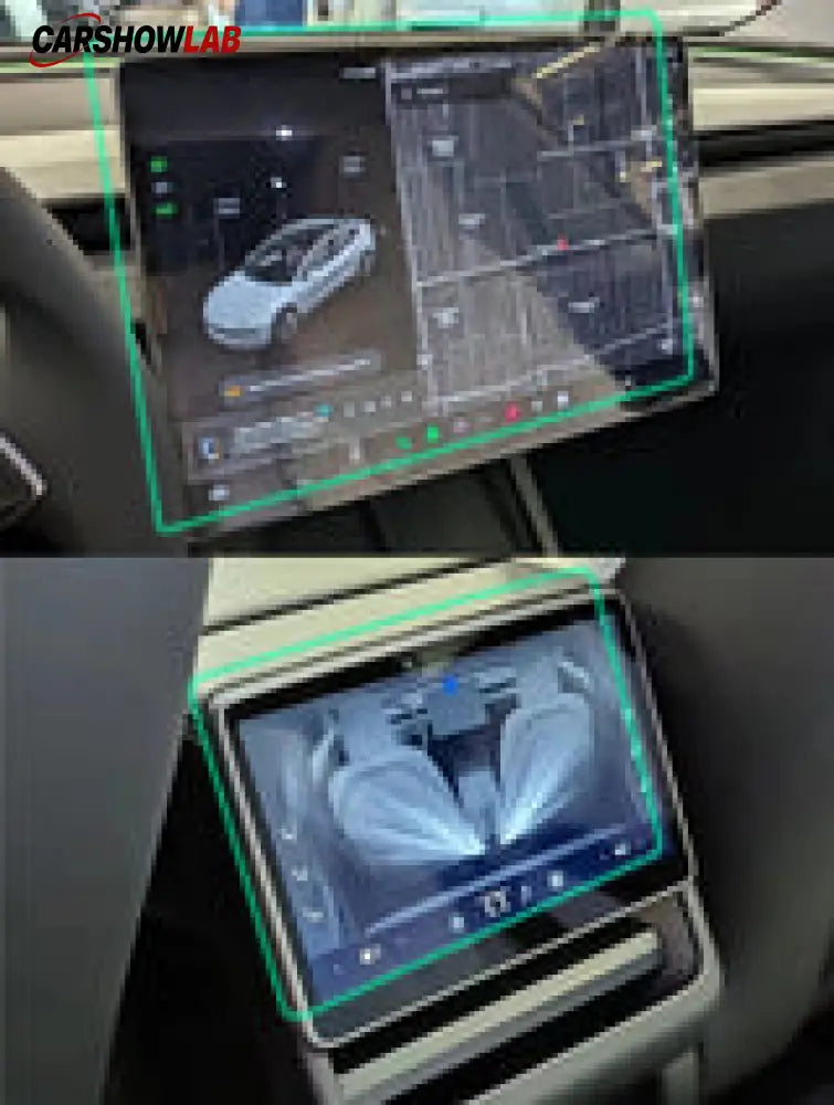 9H Tempered Glass Screen Protector for Tesla Model Y Juniper 2026+ (2-Pack) - Tesla Interior Accessories > Dashboard >