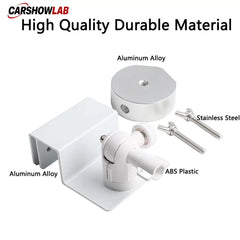 Adjustable Starlink Mini Gutter Mount | Weatherproof No-Drill Screw Bracket - Tesla Exterior Accessories > Starlink