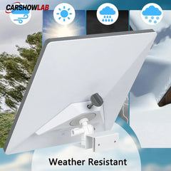 Adjustable Starlink Mini Gutter Mount | Weatherproof No-Drill Screw Bracket - Tesla Exterior Accessories > Starlink