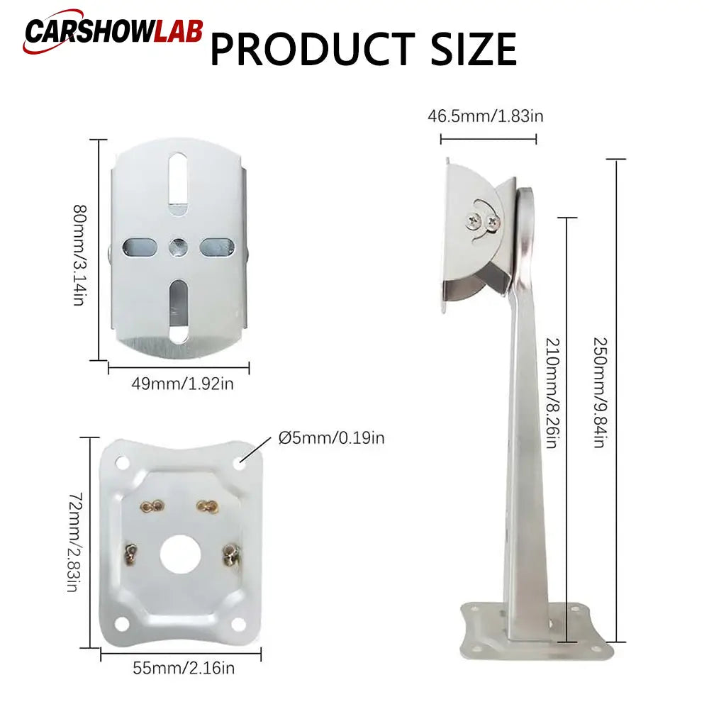 Adjustable Wall Mount for Starlink Mini - Heavy Duty Dish Mounting Bracket - Tesla Exterior Accessories > Starlink