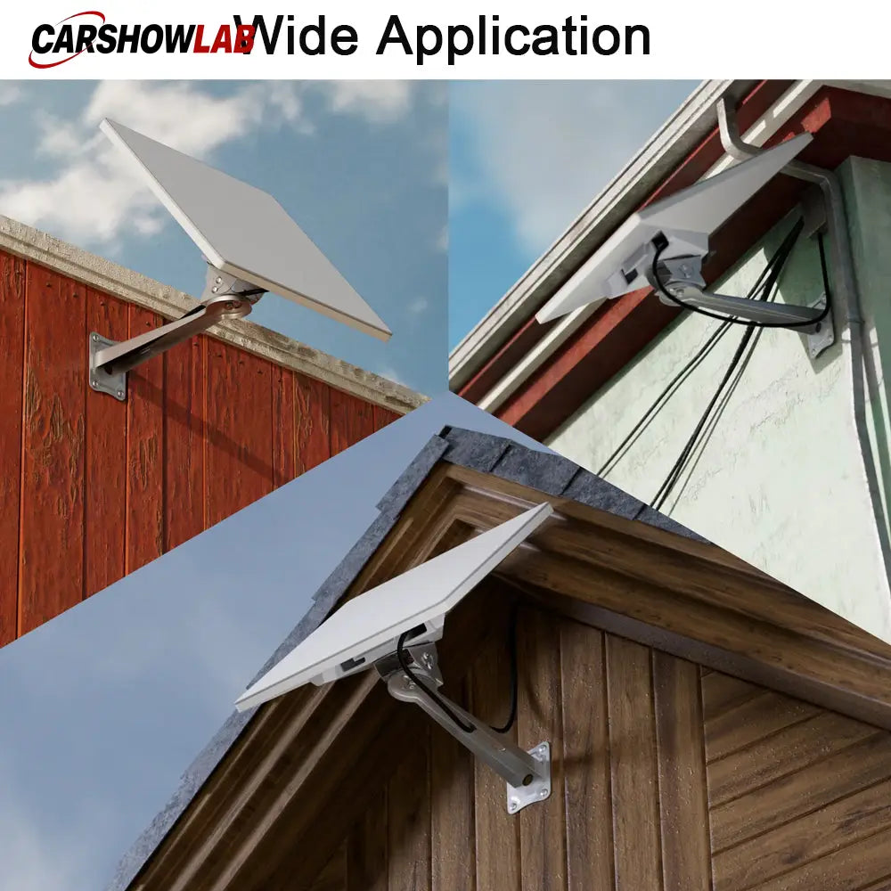 Adjustable Wall Mount for Starlink Mini - Heavy Duty Dish Mounting Bracket - Tesla Exterior Accessories > Starlink