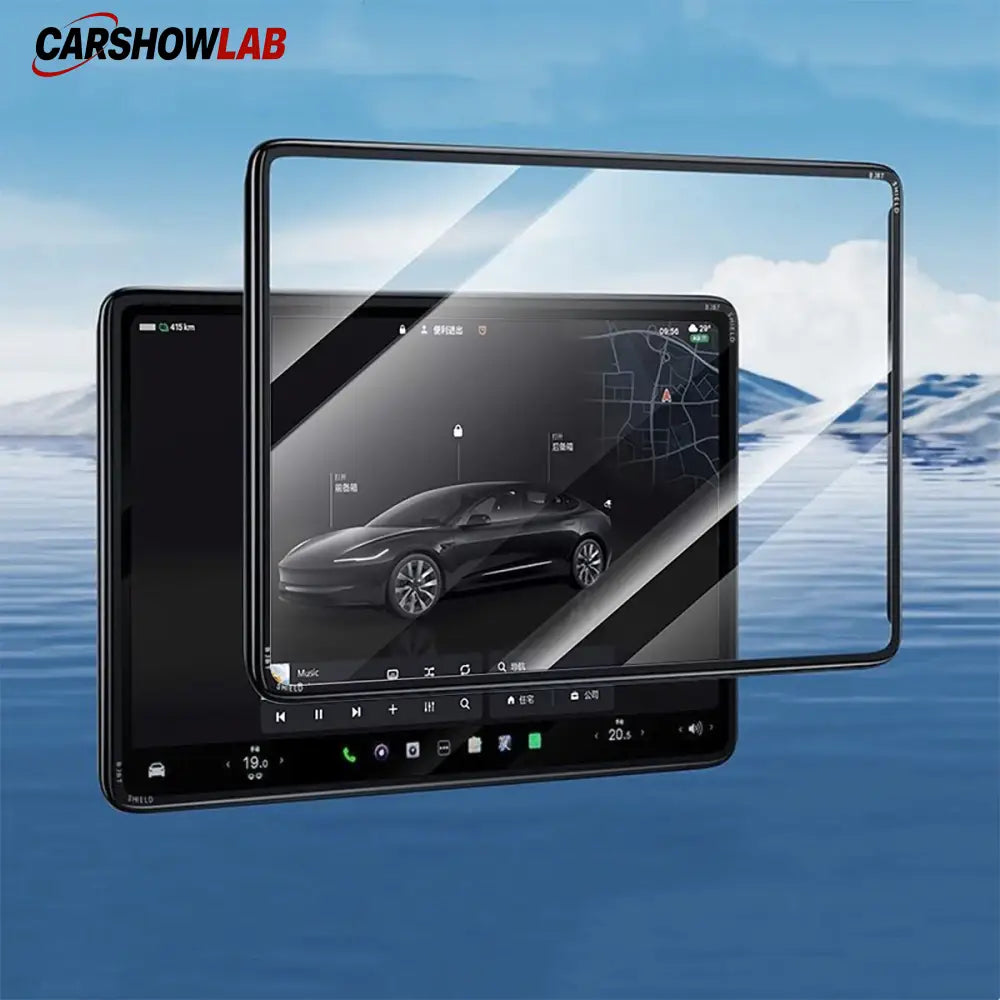 All-in-One Screen Glass + Frame Cover for 2026 Tesla Model Y Standard - 2024 FLASH SALE