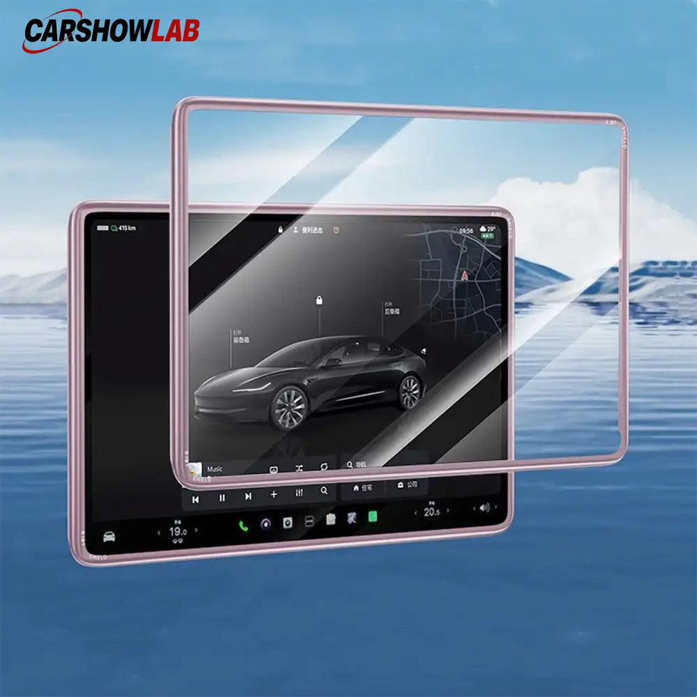 All-in-One Screen Glass + Frame Cover for 2026 Tesla Model Y Standard - 2024 FLASH SALE