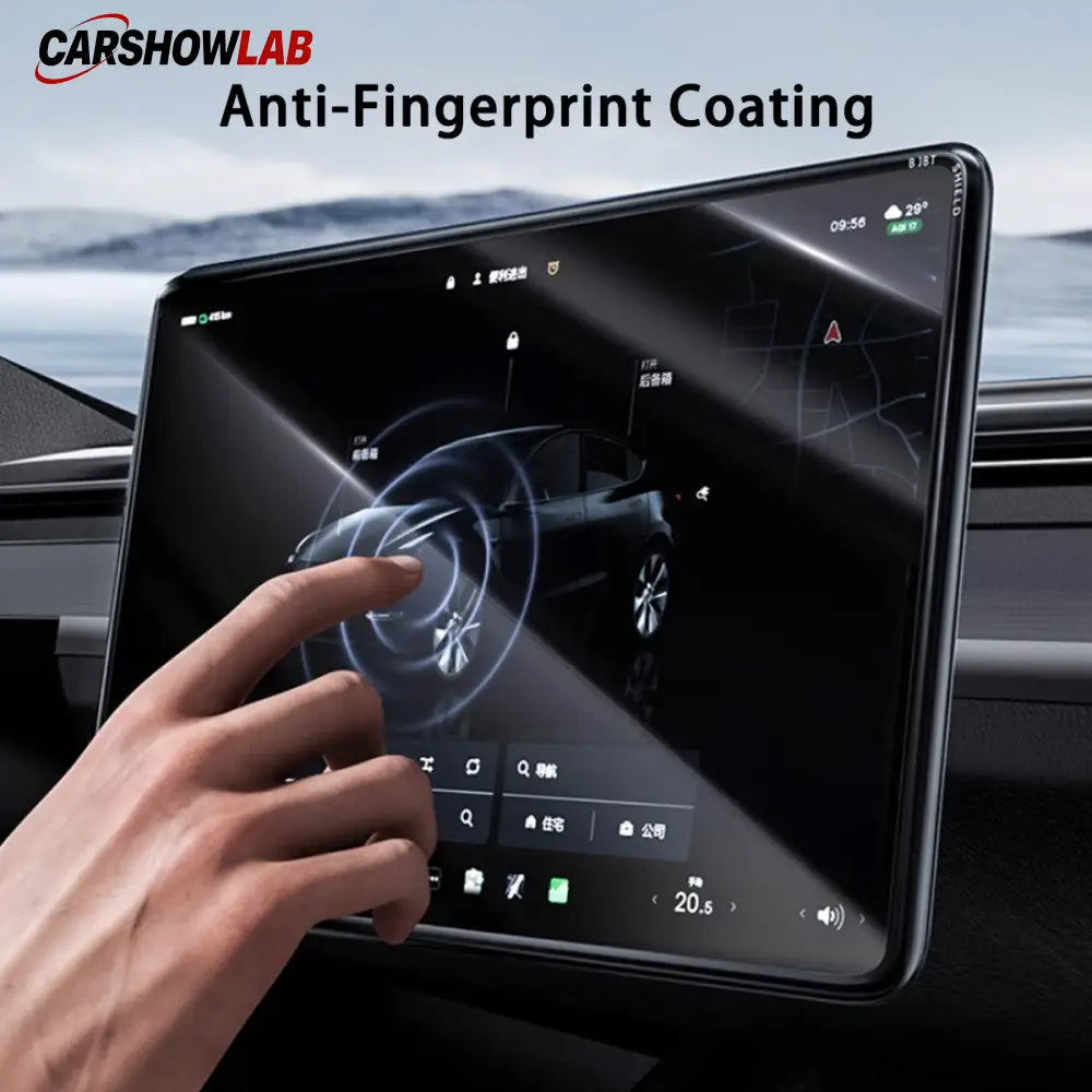 All-in-One Screen Glass + Frame Cover for 2026 Tesla Model Y Standard - 2024 FLASH SALE