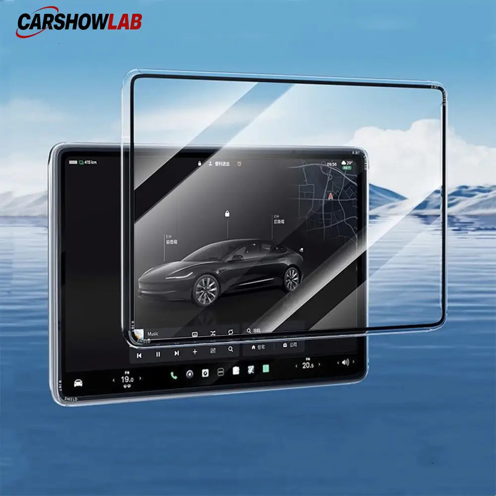 All-in-One Screen Glass + Frame Cover for 2026 Tesla Model Y Standard - 2024 FLASH SALE
