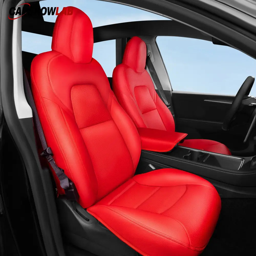 All-Inclusive Tesla Model Y 7 Seater Seat Cover - 40/60 Split Bench - Tesla Interior Accessories > Seat > Cushion