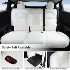 All-Inclusive Tesla Model Y 7 Seater Seat Cover - 40/60 Split Bench - Tesla Interior Accessories > Seat > Cushion