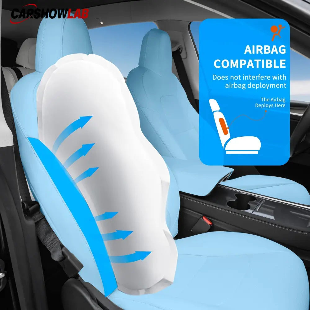 All-Inclusive Tesla Model Y 7 Seater Seat Cover - 40/60 Split Bench - Tesla Interior Accessories > Seat > Cushion