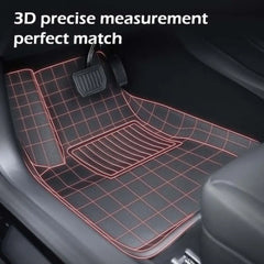 All Weather Floor Mats for Tesla Model 3 Highland 2024+ | Waterproof Protection - Tesla Interior Accessories > Floor Mat