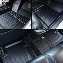 All-Weather TPE Floor Mats for Tesla Model X 2021+ | Interior & Cargo Liner Set - Tesla Interior Accessories > Floor Mat