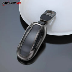 Alloy Tesla Key Fob Holder for Model 3 Y S X - Heavy Duty Metal Remote Protector - Tesla Exterior Accessories > Remote