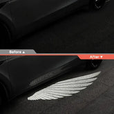 Angel Wing Mirror Puddle Lights for Tesla Model 3 & Model Y Accessories - Tesla Exterior Accessories >Welcome Projector