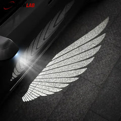 Angel Wing Mirror Puddle Lights for Tesla Model 3 & Model Y Accessories - Tesla Exterior Accessories >Welcome Projector