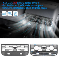 Anti-Clogging Rear Air Vent Cover for Tesla Model 3 & Model Y Accessories - Tesla Interior Accessories > Seat > Air