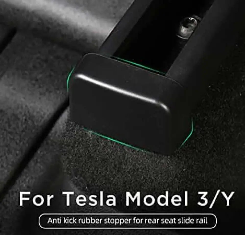 Anti-Kick Seat Rail Protectors for Tesla Model 3 & Y | Interior Guard (4 Pack) - Tesla Interior Accessories > Seat >