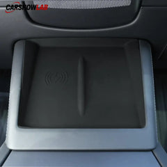 Anti-Slip Center Console Pad for Tesla Model 3 Highland 2024+ Wireless Charger - Tesla Interior Accessories > Center