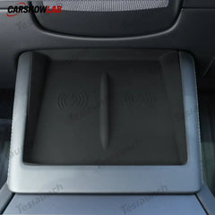 Anti-Slip Center Console Pad for Tesla Model 3 Highland 2024+ Wireless Charger - Tesla Interior Accessories > Center