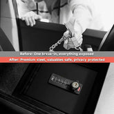 Anti-Theft Console Lock Box for 2024+ Tesla Model 3 Highland & 2025+ Model Y - Tesla Interior Accessories > Center
