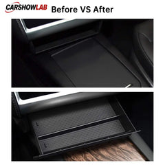 Center Console Cubby Drawer for Tesla Model S & X 2012-2020 Organizer - Tesla Interior Accessories > Center Console >