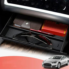 Center Console Cubby Drawer for Tesla Model S & X 2012-2020 Organizer - Tesla Interior Accessories > Center Console >