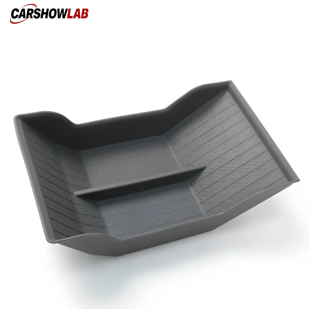 Center Console Organizer Mat for Tesla Model 3/Y - Noise Reducing Rubber Insert - Tesla Interior Accessories > Center