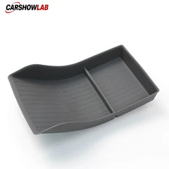 Center Console Organizer Mat for Tesla Model 3/Y - Noise Reducing Rubber Insert - Tesla Interior Accessories > Center