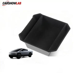 Center Console Storage Box for Tesla Cybertruck 2024+ | Anti-Slip Flocked Liner - Tesla Interior Accessories >
