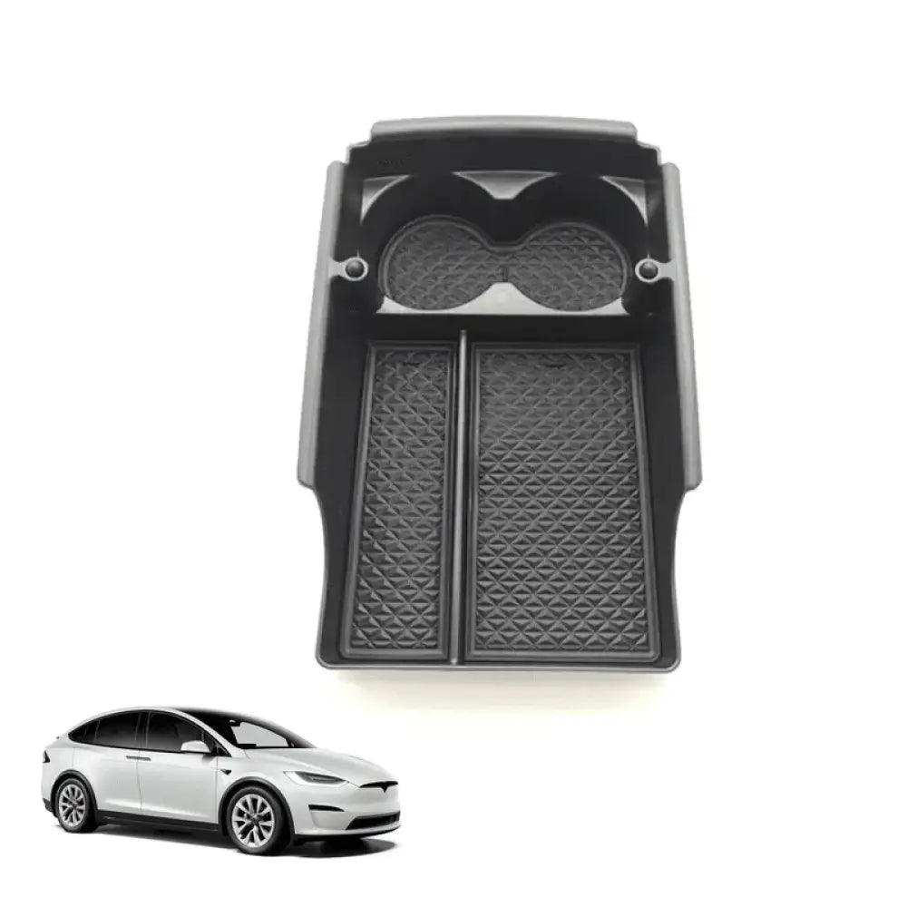 Center Console Storage Box for Tesla Model S & Model X 2016-2020 Accessories - Tesla Interior Accessories > Center