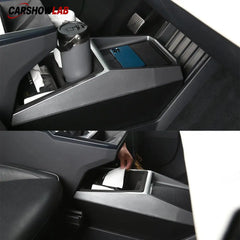 Cybertruck Center Console Floor Storage Box | Tesla Interior Accessories - overstock