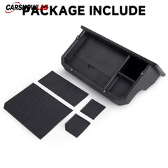 Cybertruck Center Console Organizer - Behind Screen Storage with DIY Mount - overstock