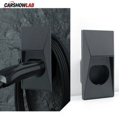 Cybertruck Style Tesla Charger Organizer - Waterproof Wall Mount for Model Y/3/X - Tesla Exterior Accessories > Charger