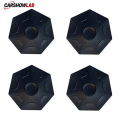 Cybertruck Wheel Center Caps & Lug Nut Covers - Rust Protection Heptagonal 4pcs - Tesla Exterior Accessories > Wheel >