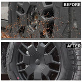Cybertruck Wheel Center Caps & Lug Nut Covers - Rust Protection Heptagonal 4pcs - Tesla Exterior Accessories > Wheel >