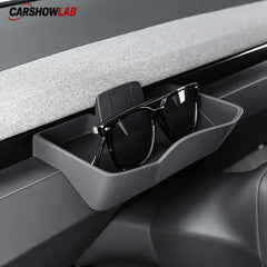 Dashboard Storage Organizer & Phone Mount for Tesla Model Y 2025 & Model 3 2024 - Tesla Interior Accessories >
