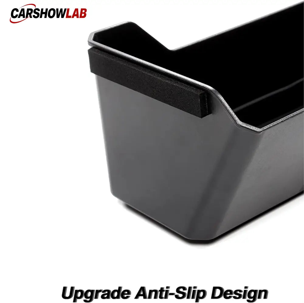 Front Under Seat Storage Tray for Tesla Cybertruck - Non-Slip Organizer - Tesla Interior Accessories > Seat > Organizer