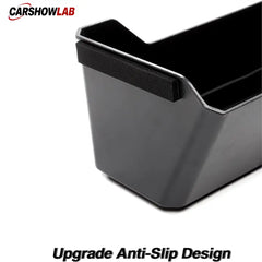 Front Under Seat Storage Tray for Tesla Cybertruck - Non-Slip Organizer - Tesla Interior Accessories > Seat > Organizer