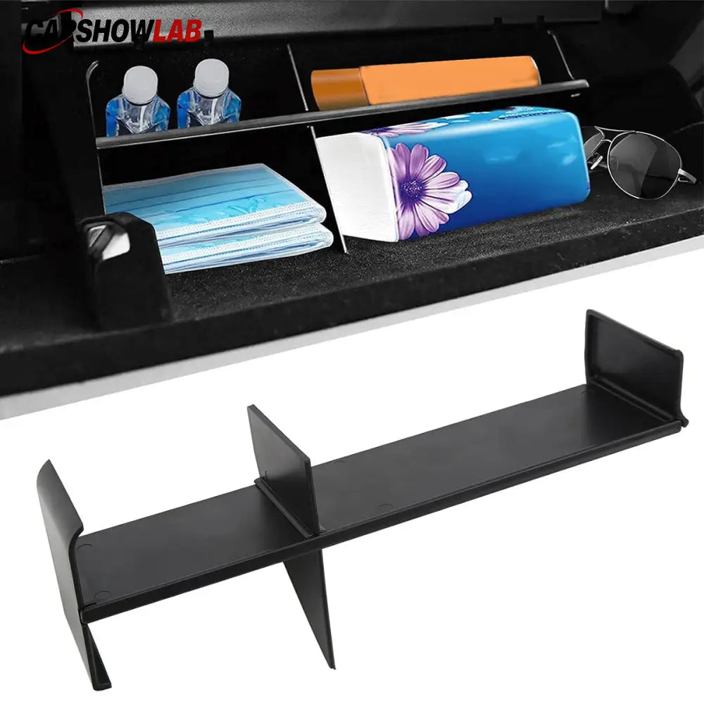 Glove Box Storage Tray for Tesla Model 3 2017-2023 - Custom Interior Accessory - Tesla Interior Accessories > Dashboard